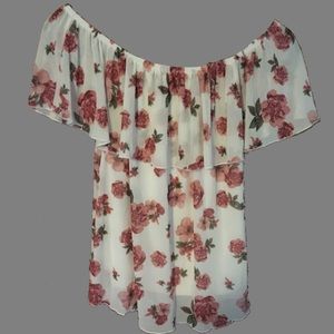 Ultra Flirt Off-Shoulder Swing Top